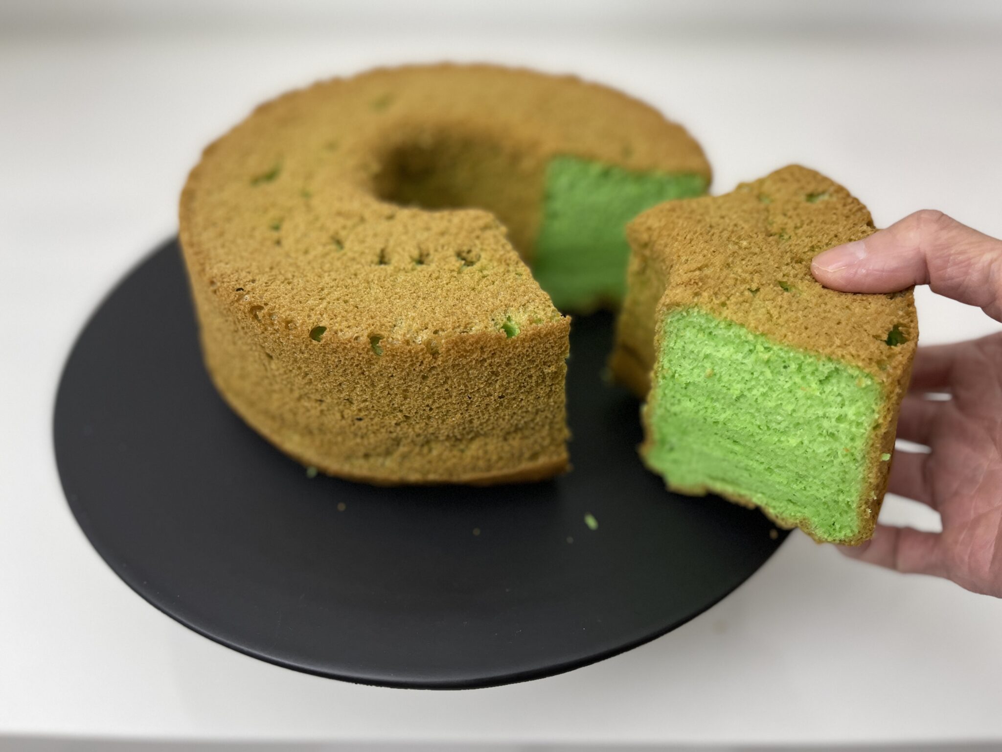 Pandan Chiffon Cake Bake With Bakabee