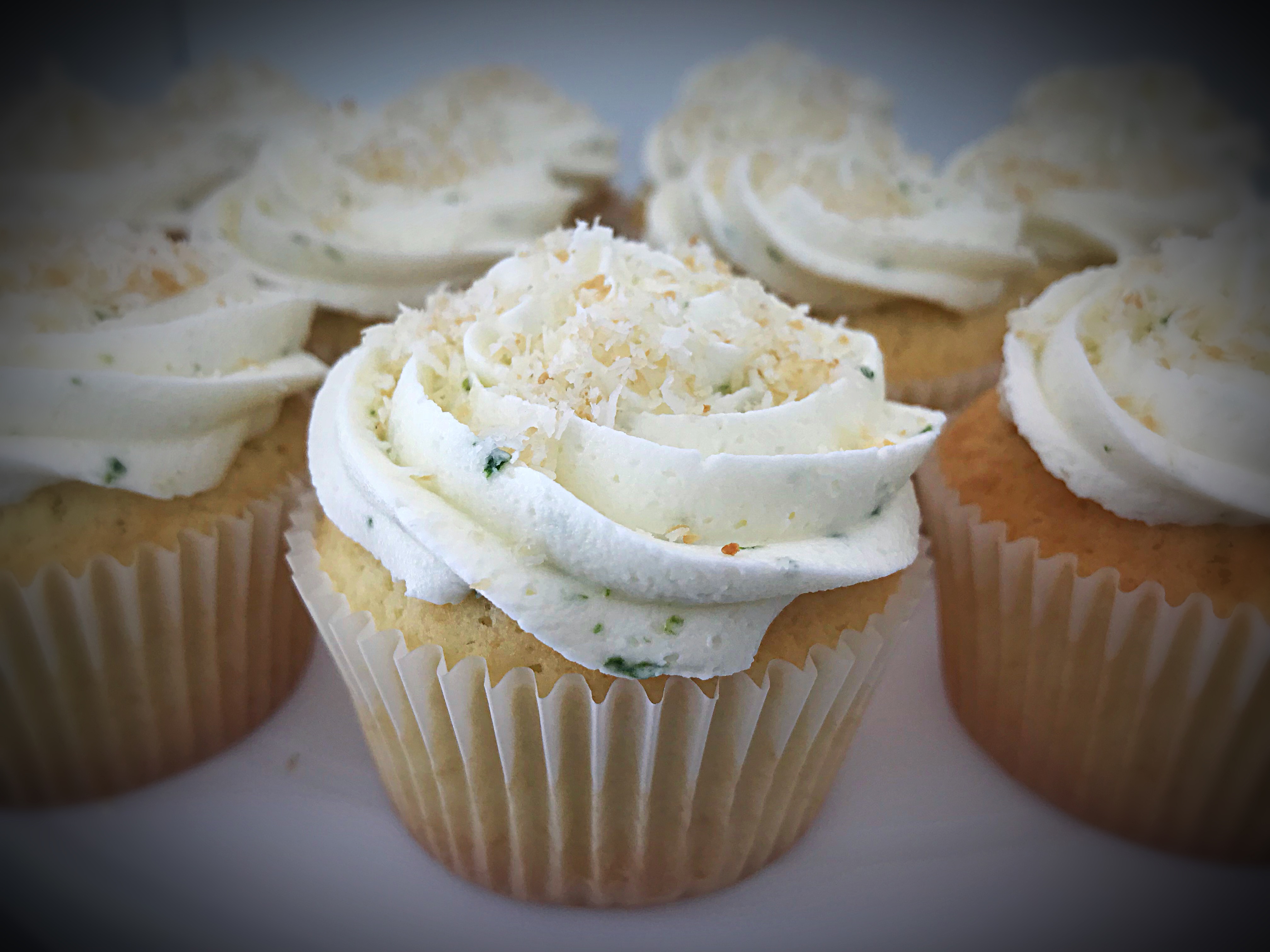 Key Lime Coconut Cupcakes