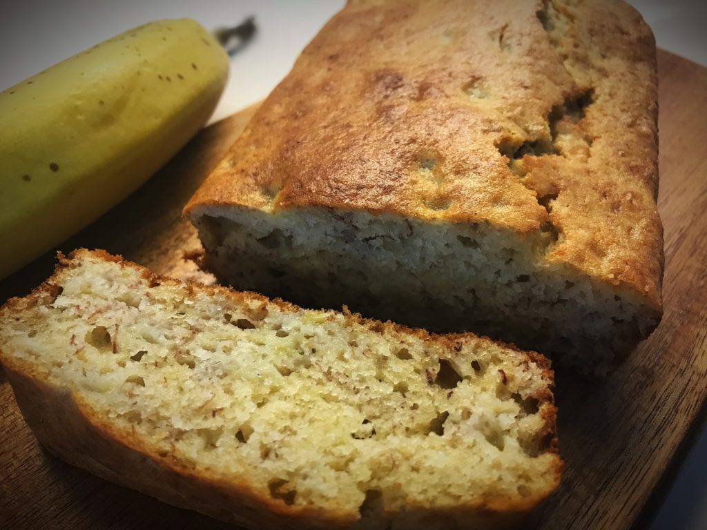 Banana loaf cake