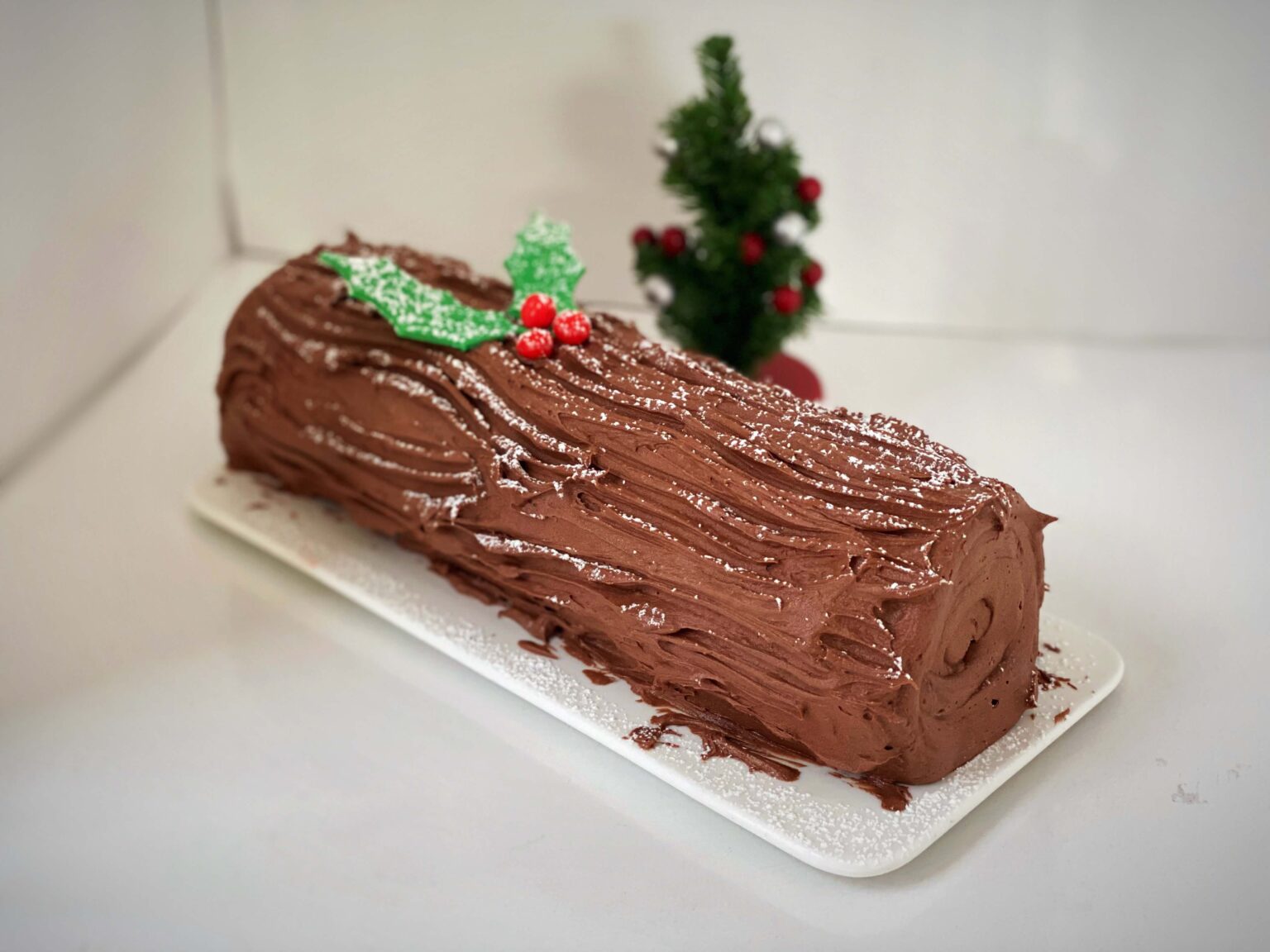 Christmas Yule Log Bake With Bakabee 