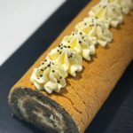 Black Sesame Swiss Roll