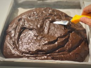 Dark Deluxe Brownies with Sea Salt Flakes