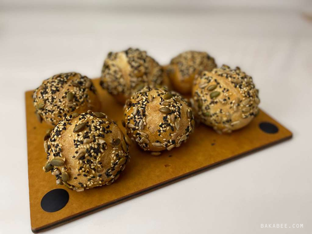 Seeded Dinner Rolls