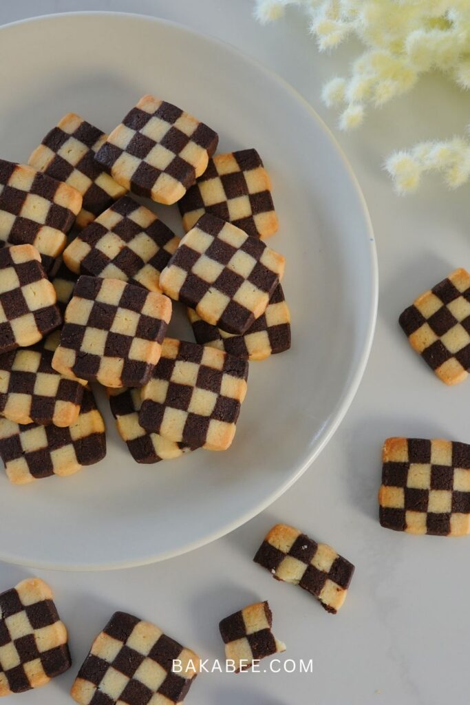 checkerboard cookies