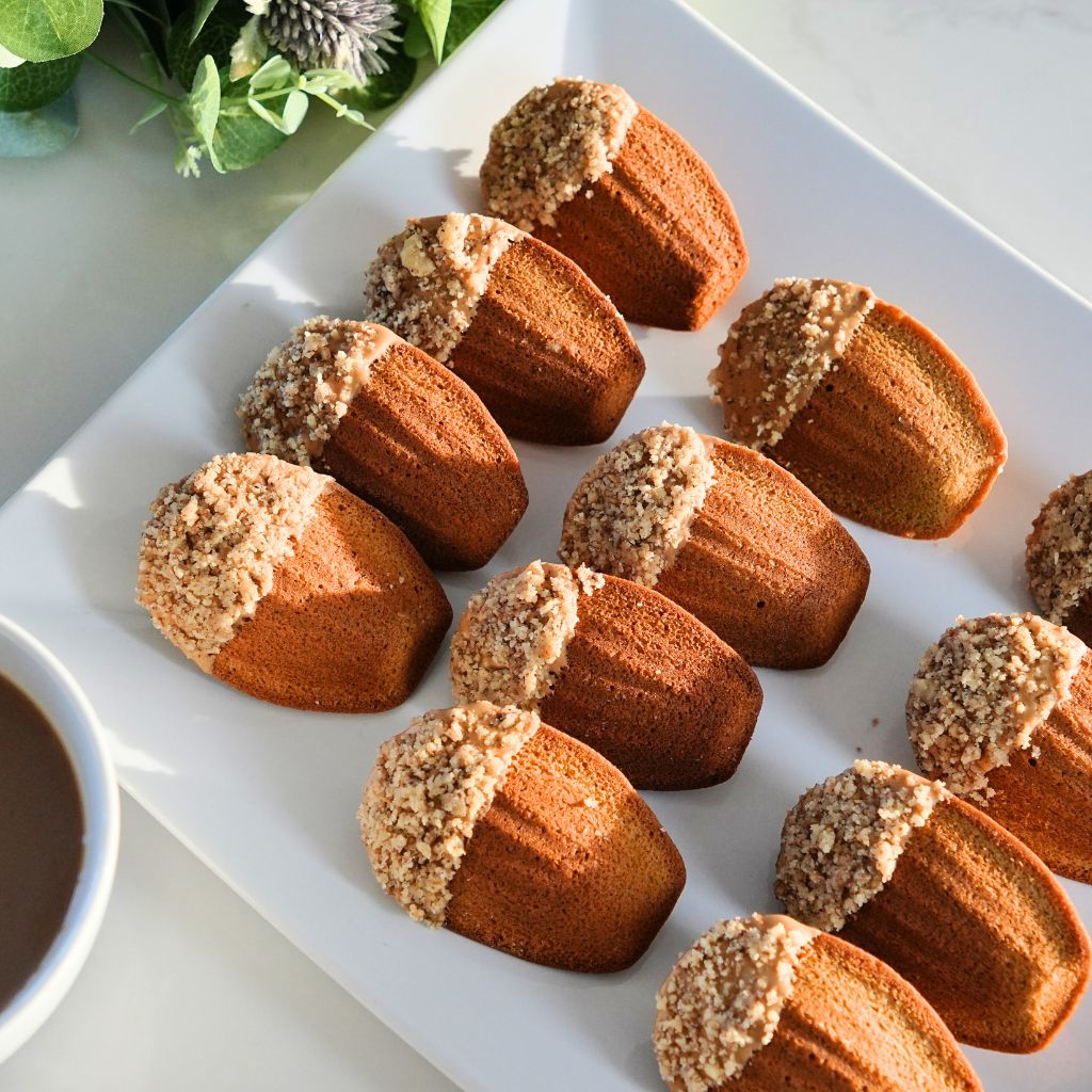 Coffee Madeleines | Bake with Bakabee