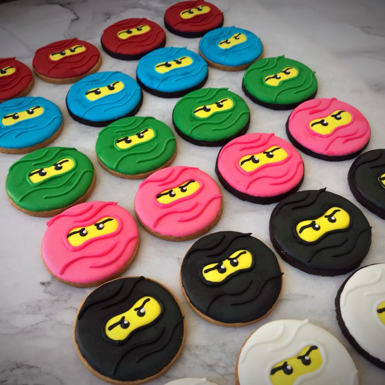 Ninja themed sugar cookies Singapore