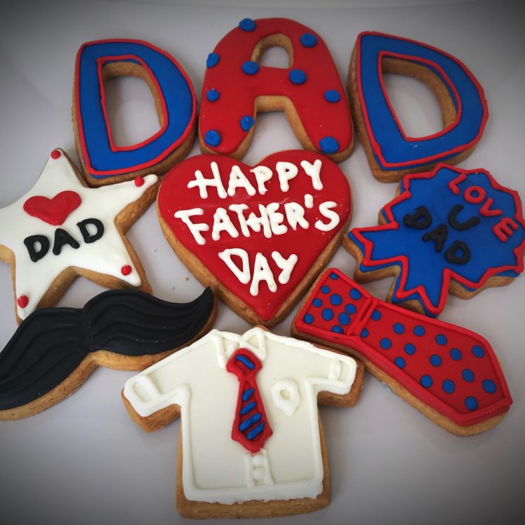 Happy Father's Day cookies Singapore