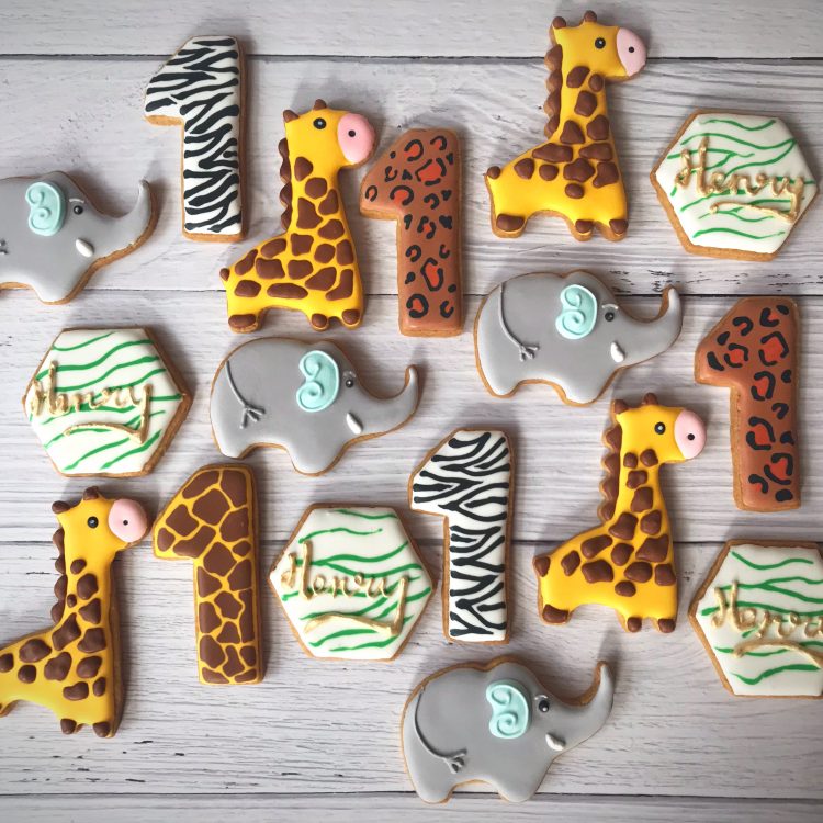 Jungle themed cookies Singapore