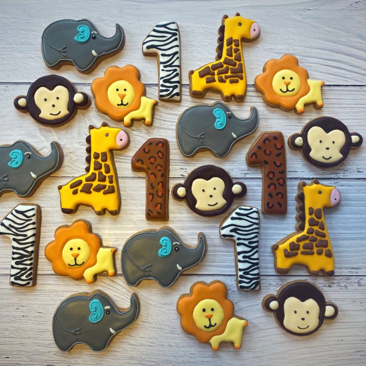 Jungle theme cookies Singapore