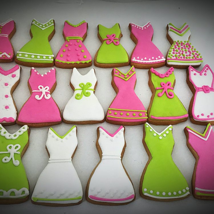 Retro Dresses Cookies Singapore