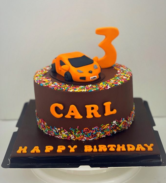 Sports Car customized cake Singapore