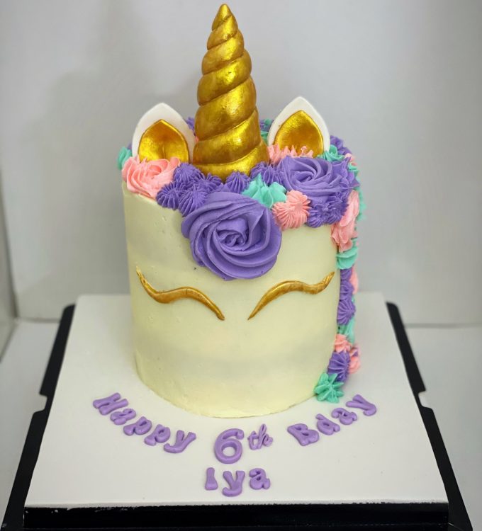 Unicorn customized cake Singapore