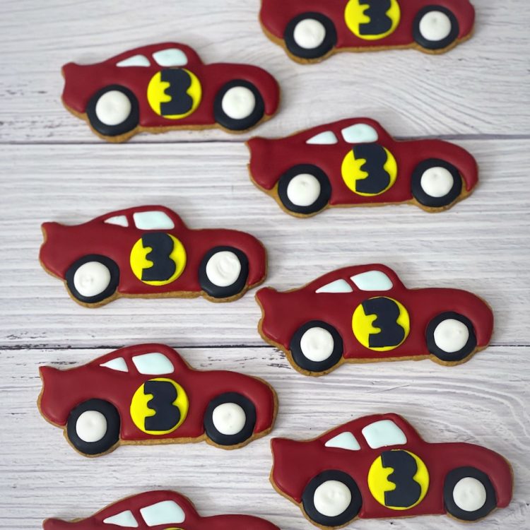 racing car customized cookies Singapore
